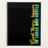 Motivierend Zitat - Vertikale Nebel Planer (Vorderseite)