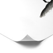 motivierend Zitat verzichtet auf Wundergläubigkeit Poster (Ecke)