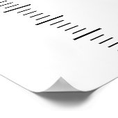 Motivierend Zitat von Confucius Poster (Ecke)