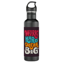 Motivierend Zitat Wasserflasche aus Edelstahl Edelstahlflasche