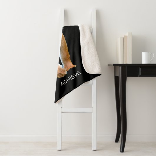 Motivierend Zitat zur Verbesserung des Tigererfolg Sherpadecke (Beispiel)