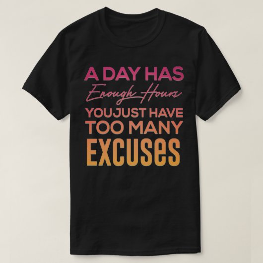 Motivierend Zitate 29 T-Shirt (Design vorne)