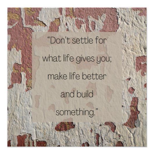 Motivierend Zitate des berühmten Autors Fotodruck (Vorne)