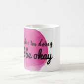 motivierend Zitate für die Selbstversorgung Kaffeetasse (Mittel)