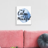 motivierend Zitate für Leben und Arbeit Leinwanddruck (Insitu (Wohnzimmer))