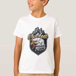 Motivierend Zitate für starken Adler im Freien ble T-Shirt