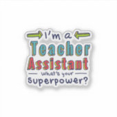 🍎 Motivierend Zitate für Teachers Stickers Aufkleber (Vorderseite)