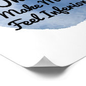 motivierend Zitate für Träumer und harte Arbeiter Poster (Ecke)