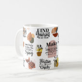 Motivierend Zitate Kaffeetasse (Vorderseite Links)
