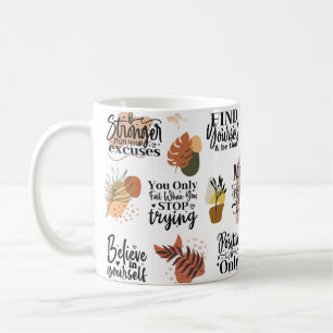 Motivierend Zitate Kaffeetasse