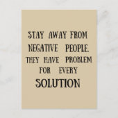 Motivierend Zitate lustiger Redewendungen Postkarte (Vorderseite)