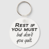 Motivierend Zitate Schlüsselanhänger Vertrauensges (Vorderseite)