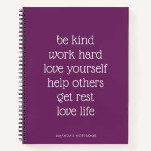 Motivierend Zitate: Tagebuch für positive Journali Notizblock