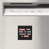 motivierend Zitate über das Leben Magnet (In Situ (Geschirrspüler))