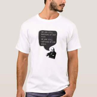 [motivierend Zitate] Winston Churchill T-Shirt