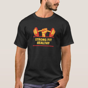 Motivierend Zitatengymnastik für gesunde Arbeit T-Shirt
