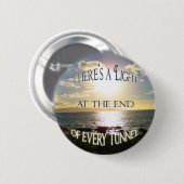 Motivierend Zitatlicht am Tunnelende Button (Vorne & Hinten)