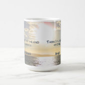 Motivierend Zitatlicht am Tunnelende Kaffeetasse (Mittel)