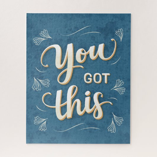 Motivierend Zitatpuzzle Puzzle (Vertikal)