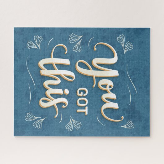 Motivierend Zitatpuzzle Puzzle (Horizontal)