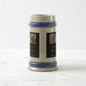 Motivierend Zitatstraum glauben erreichen Bierglas (Mittel)