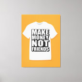 Motivierend Zitattypografie Leinwanddruck (Vorderseite)