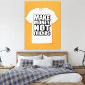 Motivierend Zitattypografie Leinwanddruck (Insitu (Schlafzimmer))