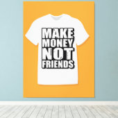 Motivierend Zitattypografie Leinwanddruck (Insitu (Holzboden))