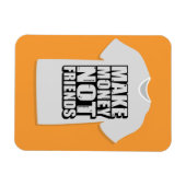 Motivierend Zitattypografie Magnet (Horizontal)