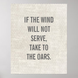 Motivierend Zitattypografie-Poster, kundenspezifis Poster