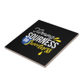 Motivierend Zitronenangebot von sauer bis süß Fliese (Seite)