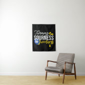 Motivierend Zitronenangebot von sauer bis süß Wandteppich (Beispiel)