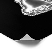 Motivierend Zugentferner-Wighthockposter Poster (Ecke)