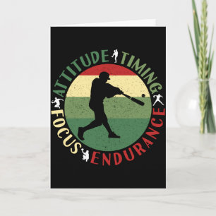 Motivierende Baseball-Mannschaftswerte Baby-T-Shir Karte
