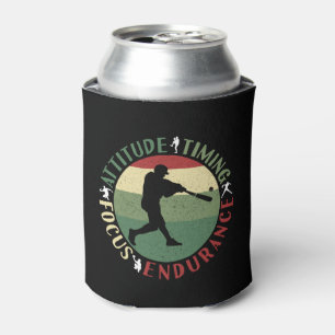Motivierende Baseball-Mannschaftswerte Dosenkühler