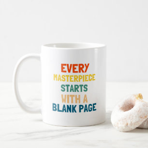 Motivierende Botschaft Saubere Moderne Träumer Kün Kaffeetasse