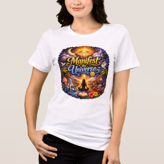 Motivierende Frauen Weißes T-Shirt Tri-Blend Shirt