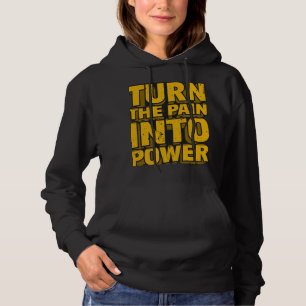 Motivierende Inspirierende Sporthalle Hoodie