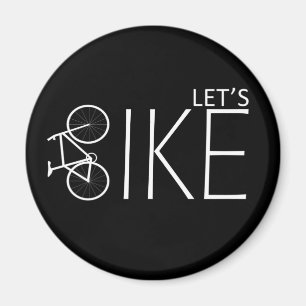 Motivierende Mountainbike-Sprüche Magnet
