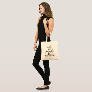 Motivierende Tragetasche – Inspirierendes Geschenk
