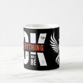 Motivierende Zitat-Kaffeetasse Kaffeetasse (Mittel)