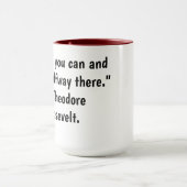 Motivierende Zitate  Tasse (Zentrum)