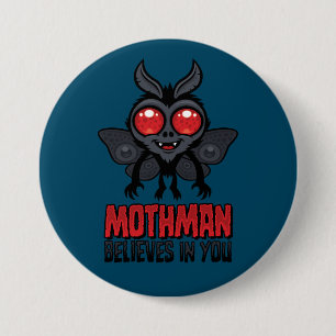 Motivierender Mothman Glaubt An Dich Button