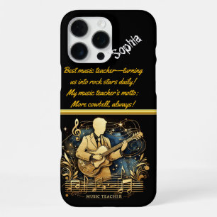 Motivierender Musiklehrer Inspiriere Schüler iPhone 16 Pro Max Hülle