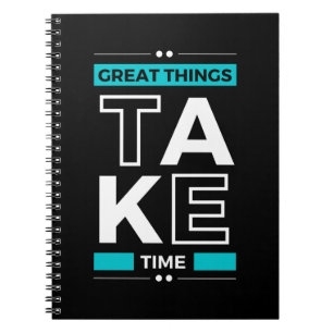 Motivierender Spruch Moderne und positive Texte    Notizblock
