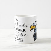 Motivierender Zitat-Kaffeebecher Kaffeetasse (Mittel)