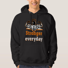 Motivierendes Fitness-Shirt Hoodie