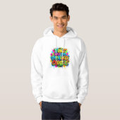 Motivierendes Graffiti-Design für Chancen Hoodie (Vorne ganz)