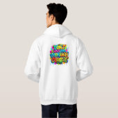 Motivierendes Graffiti-Design für Chancen Hoodie (Schwarz voll)
