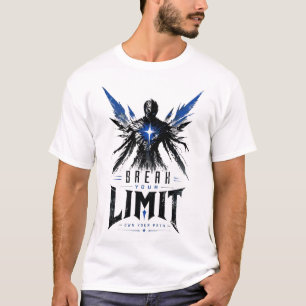 Motivierendes Grafik-T-Shirt "Durchbrich Deine Gre T-Shirt